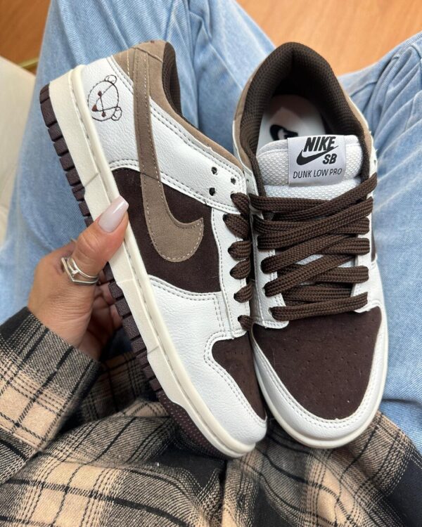 Dunk Low Pro Marrom/Branco - Imagem 4