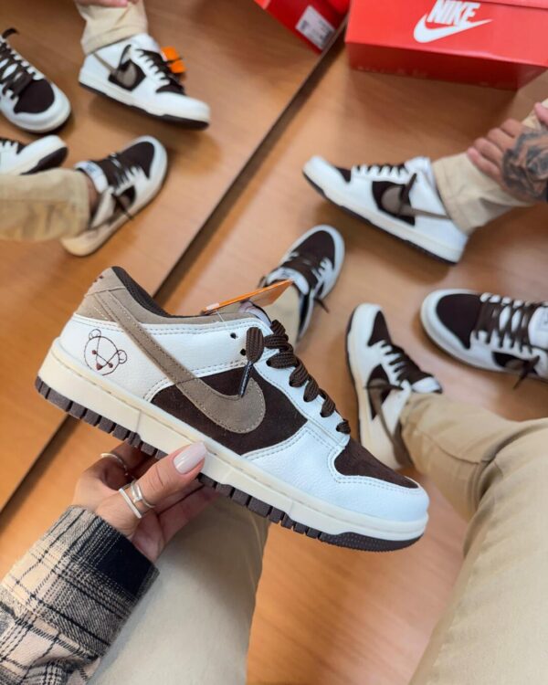 Dunk Low Pro Marrom/Branco - Imagem 3
