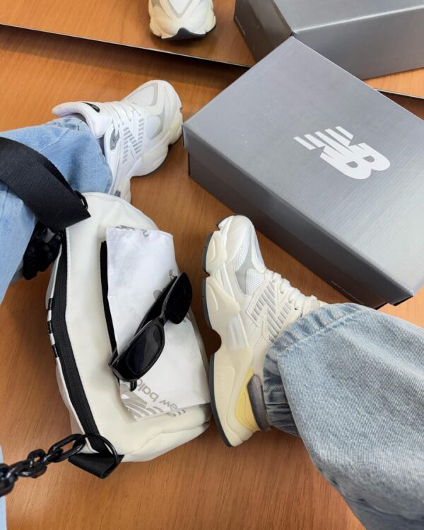 New Balance 9060 Branco Cinza - Imagem 2