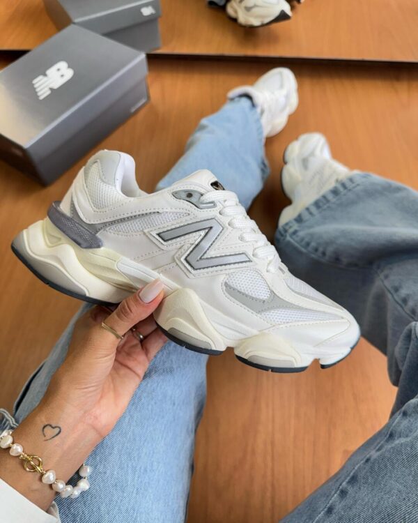 New Balance 9060 Branco Cinza