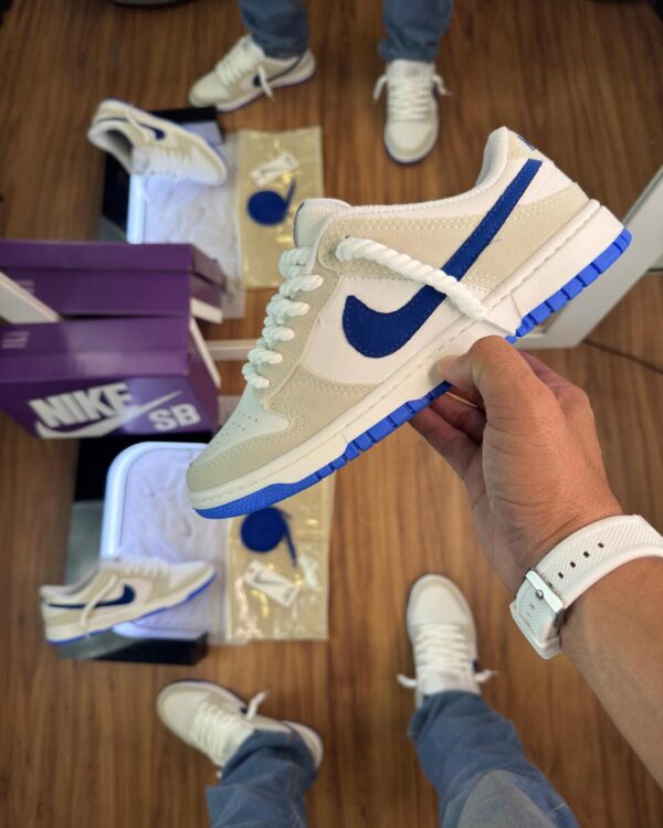 Dunk Low Pro Off White/Azul