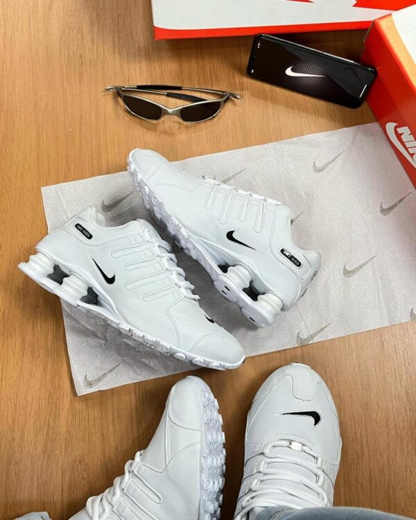 NIKE SHOX BRANCO - Imagem 3