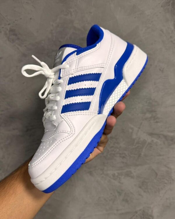 Adidas Forum Branco/Azul - Imagem 2