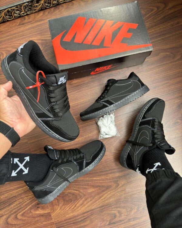 Air Jordan 1 Low x Travis Scott Preto - Imagem 4