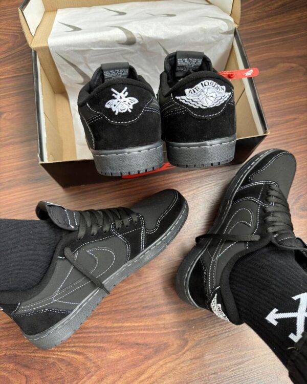 Air Jordan 1 Low x Travis Scott Preto - Imagem 5