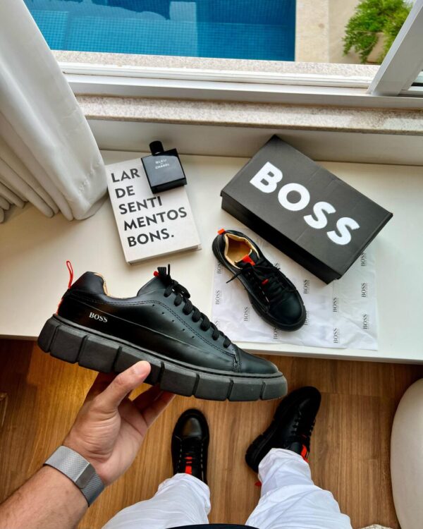 Sapatênis HUGO BOSS Preto - Imagem 4